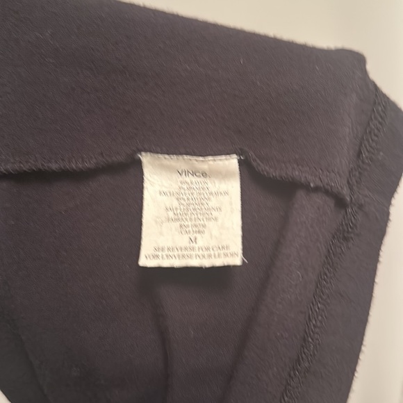 Vince Black Racer Back Tank - Picture 4 of 5